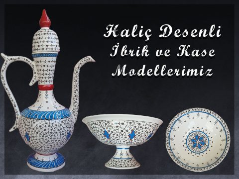 Haliç Deseni İbrik ve Kase Modellerimiz