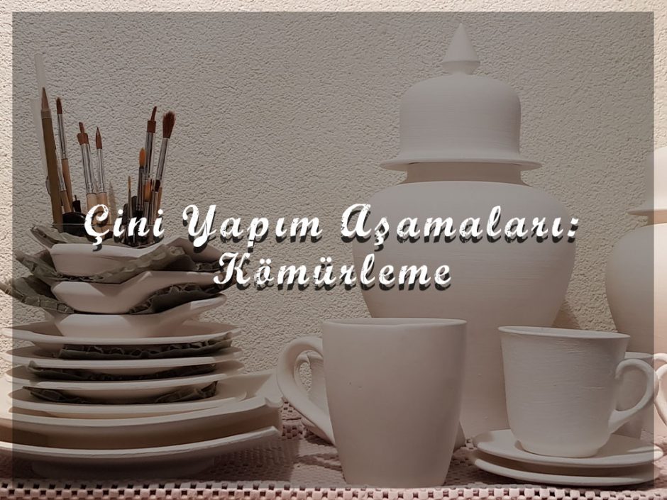 Çini Yapım Aşamaları: Kömürleme